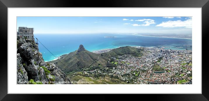 Cape Town Framed Mounted Print by Dirk Rüter