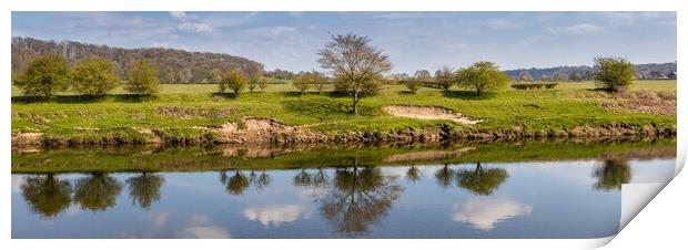 River Ribble panorama Print by Jason Wells