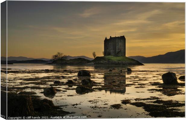 Castle stalker Canvas Print by Scotland's Scenery