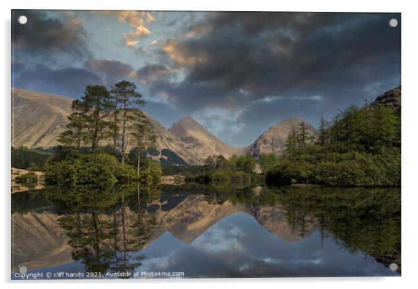 Glen Etive Acrylic by Scotland's Scenery