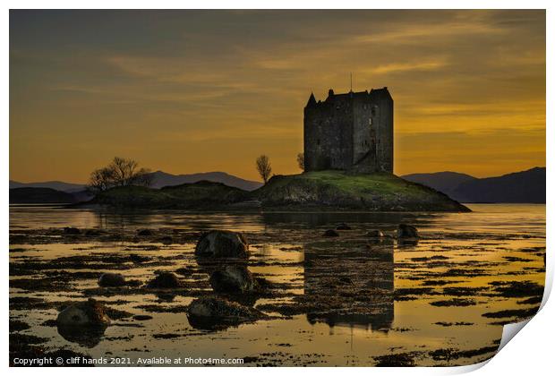 Castle Stalker Print by Scotland's Scenery
