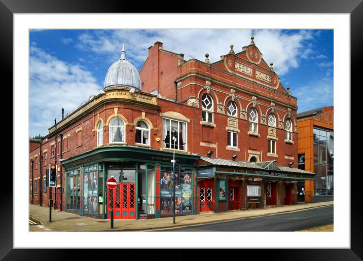 The Theatre Royal Wakefield Framed Mounted Print by Darren Galpin