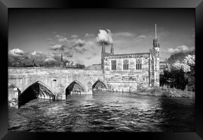 Chantry Chapel of St Mary the Virgin, Wakefield Framed Print by Darren Galpin