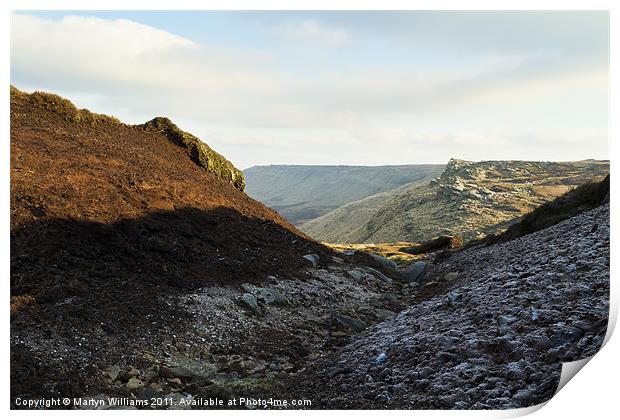 Kinder Scout Print by Martyn Williams