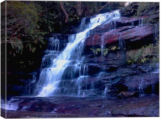Somersby Falls Canvas Print by Bec Trinick