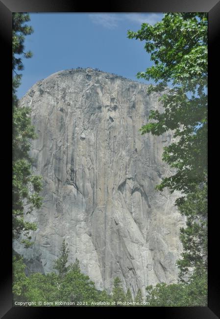 Half Dome, Yosemite National Park Framed Print by Sam Robinson
