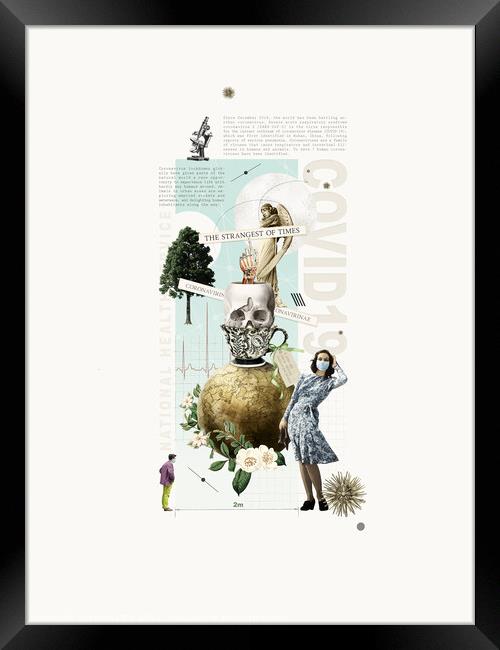 The Strangest of Times Framed Print by Marius Els