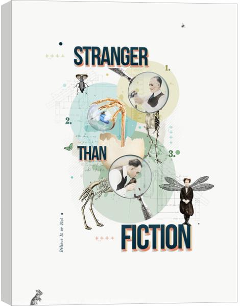 Stranger than Fiction Canvas Print by Marius Els