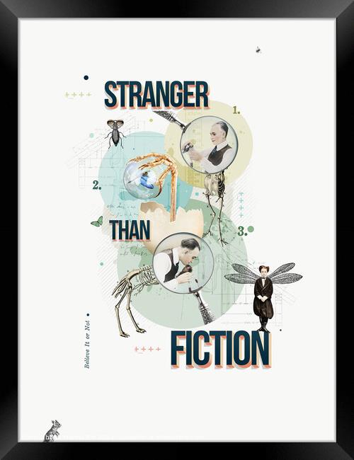 Stranger than Fiction Framed Print by Marius Els