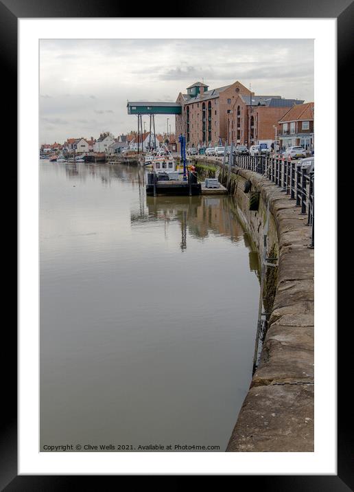 Along the waterfront Framed Mounted Print by Clive Wells