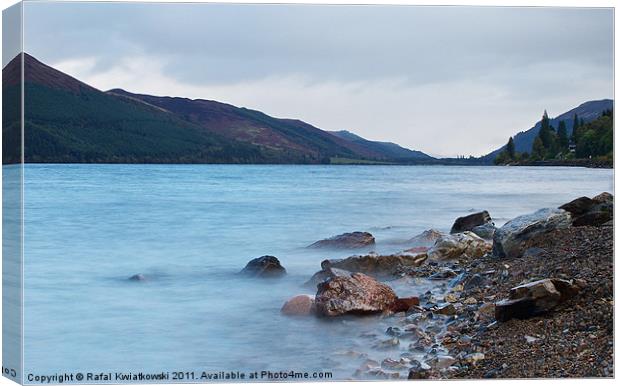Loch Awe Canvas Print by R K Photography
