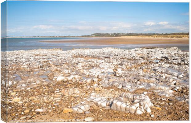 Ogmore River Estuary South Wales Canvas Print by Heidi Stewart