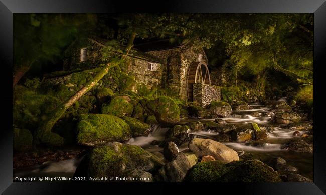 The Old Mill Framed Print by Nigel Wilkins