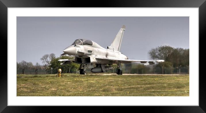 Typhoon FGR4 on hold Framed Mounted Print by Jon Fixter
