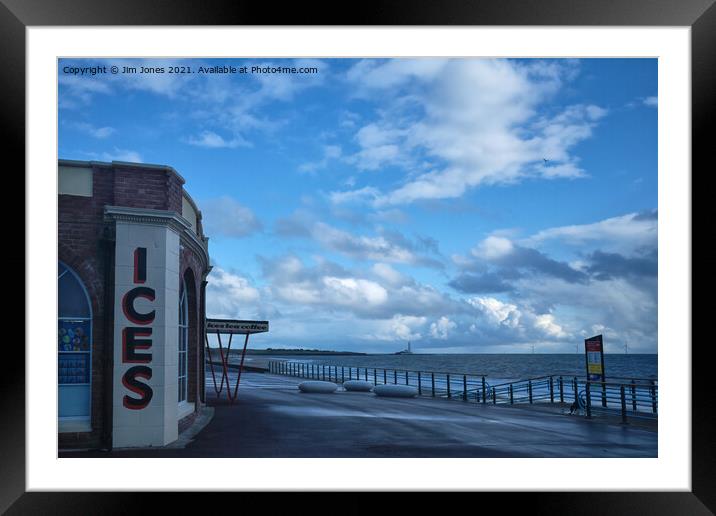 Ices Framed Mounted Print by Jim Jones