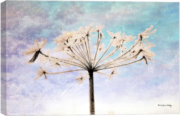 Winter Palm Canvas Print by Randi Grace Nilsberg