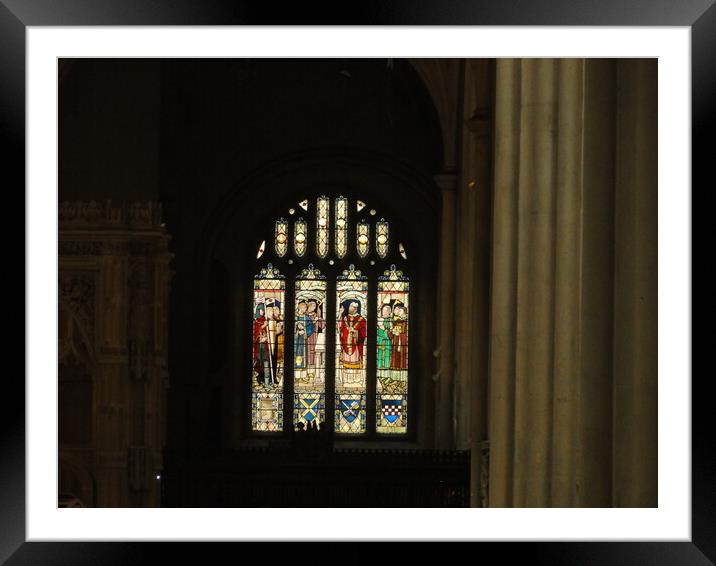 Bath Abbey Framed Mounted Print by John Bridge