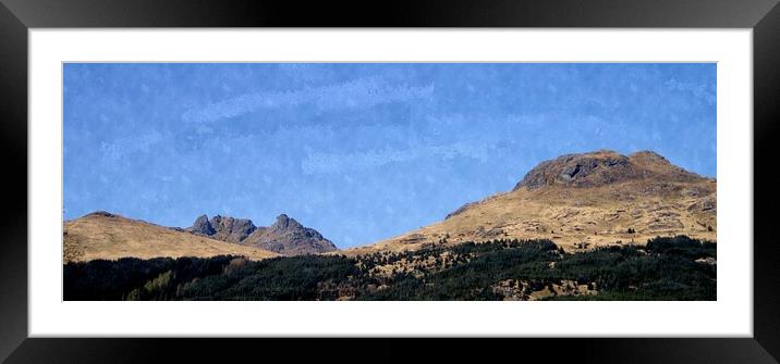 the cobbler 4 Framed Mounted Print by dale rys (LP)
