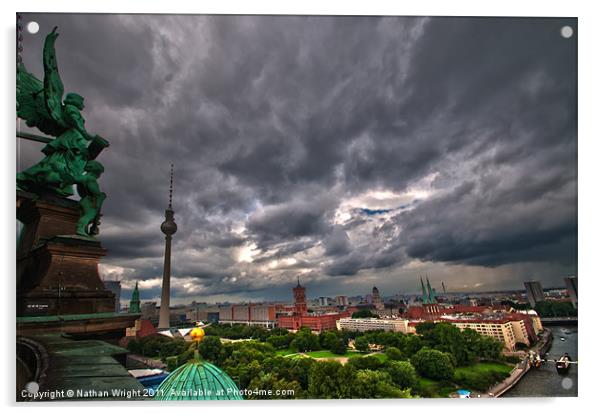 Berliner Storm Acrylic by Nathan Wright