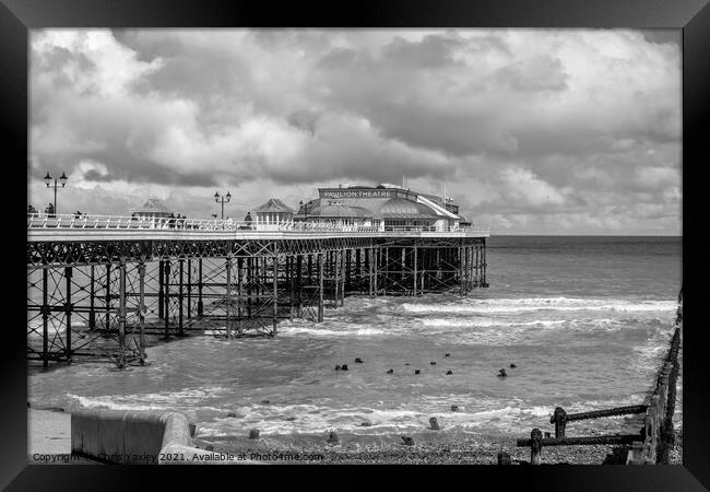 Cromer pier on the North Norfolk coast Framed Print by Chris Yaxley