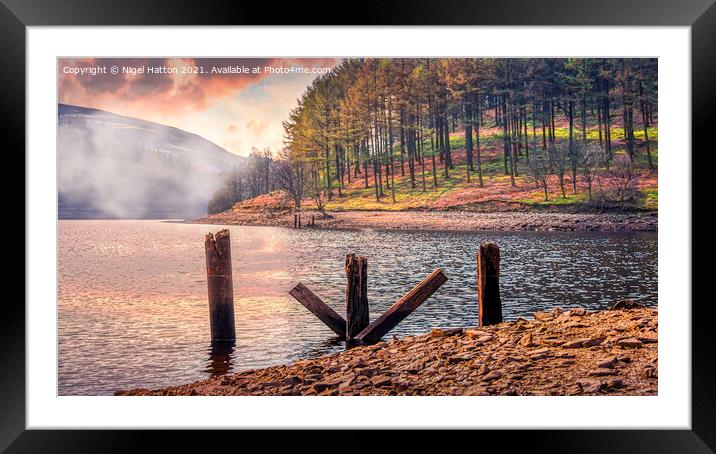 Derwent Sunrise  Framed Mounted Print by Nigel Hatton