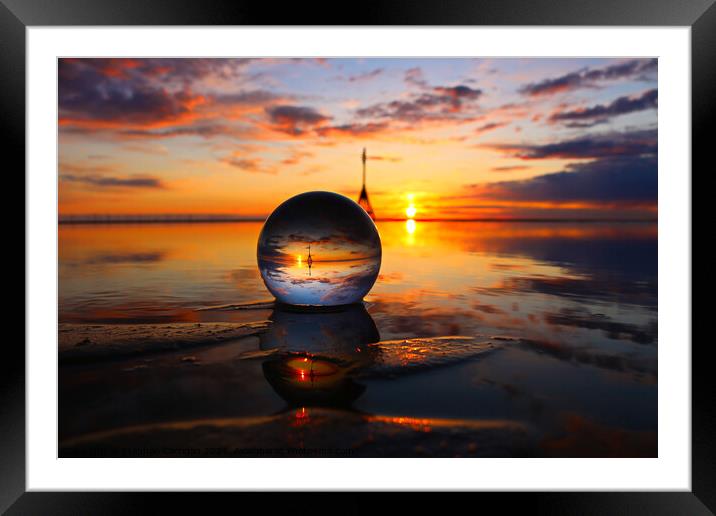 Refraction  Framed Mounted Print by Stephen Carrigan
