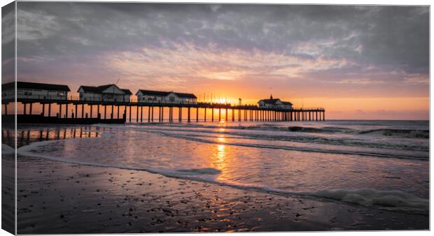 Beauty in Southwold Canvas Print by Dorringtons Adventures