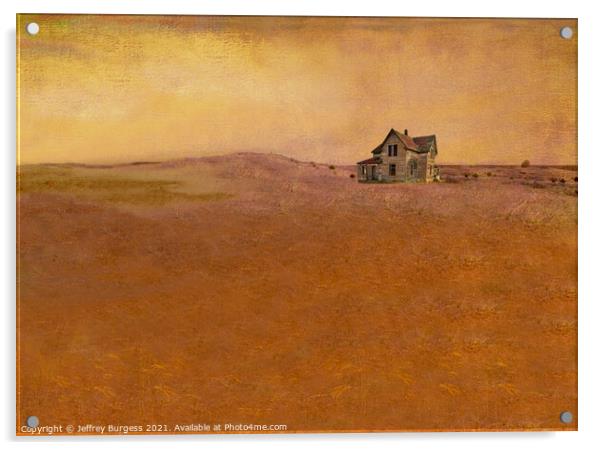 Isolation and Desolation Acrylic by Jeffrey Burgess