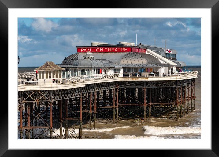 Cromer seaside entertainment  Framed Mounted Print by Chris Yaxley
