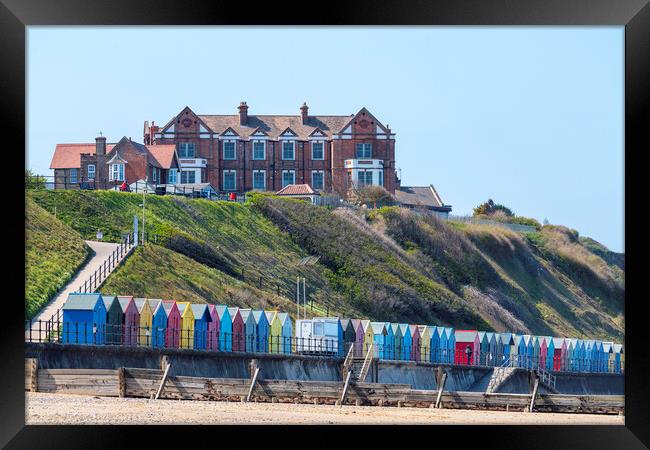 In and around Mundesley, 30th Aprl 2021 Framed Print by Andrew Sharpe