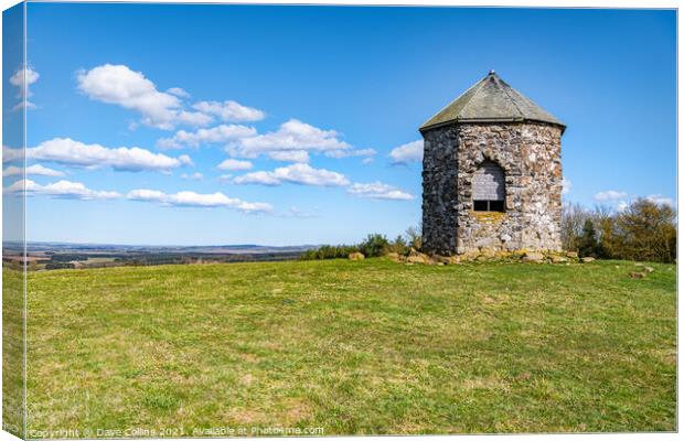 Barons Folly, Scottish Borders, UK Canvas Print by Dave Collins