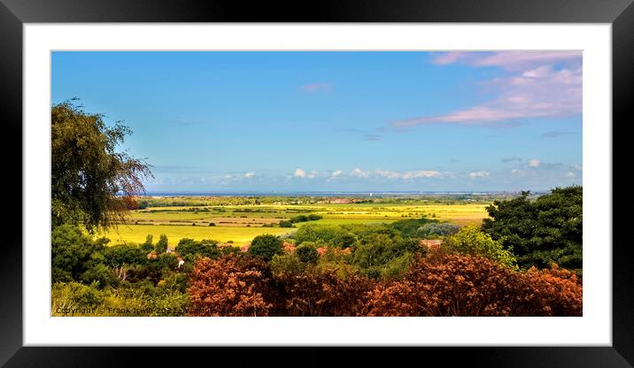 The magnificent view across Wirral Peninsula Framed Mounted Print by Frank Irwin