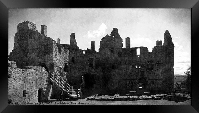 dirleton castle Framed Print by dale rys (LP)