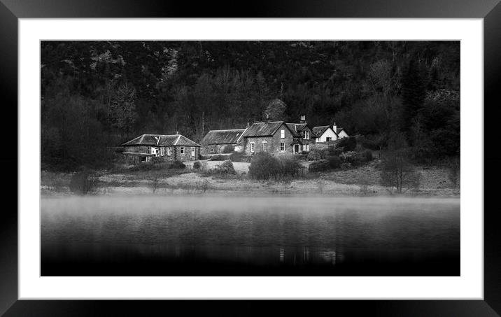 Loch Chon Framed Mounted Print by overhoist 