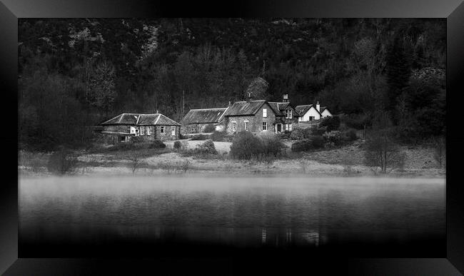 Loch Chon Framed Print by overhoist 