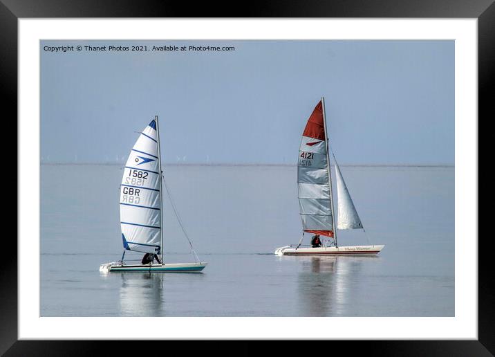 Sailing Framed Mounted Print by Thanet Photos