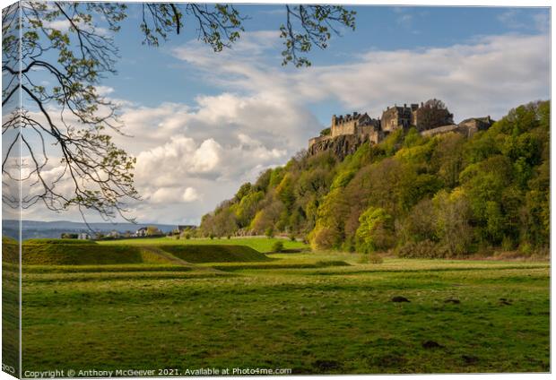 Stirling Castle  Canvas Print by Anthony McGeever
