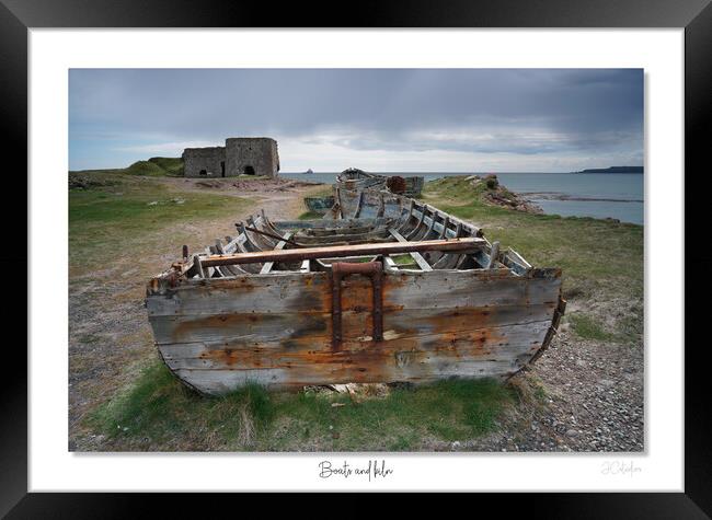 Boats and kiln Framed Print by JC studios LRPS ARPS