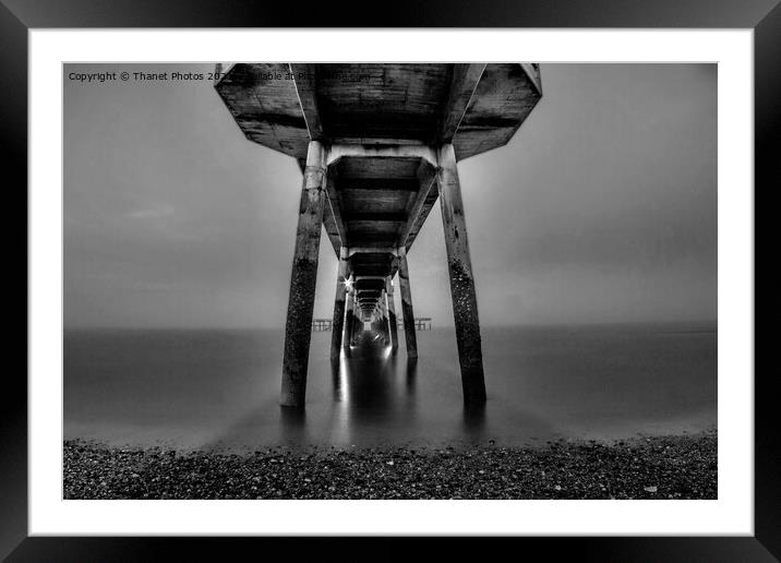 Deal Pier Framed Mounted Print by Thanet Photos