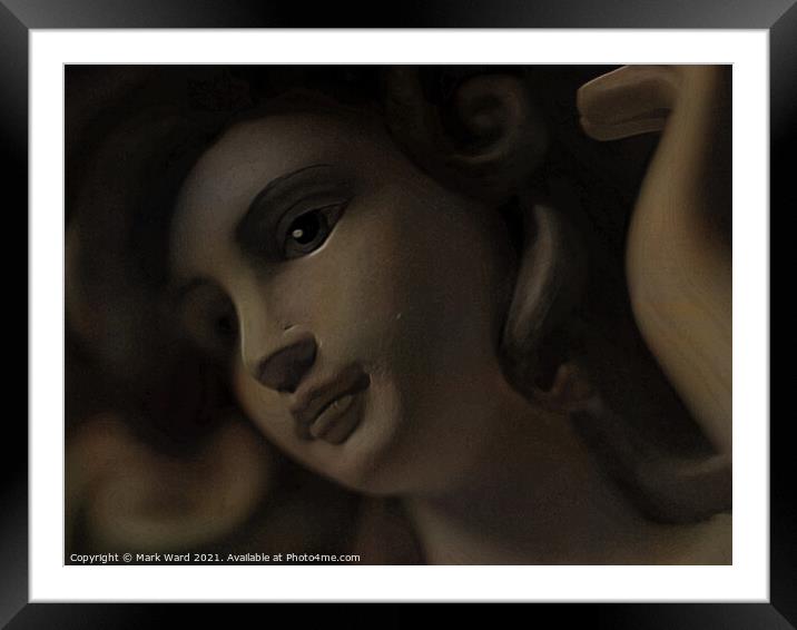 Model of a Model Framed Mounted Print by Mark Ward