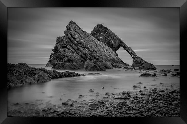 Bow Fiddle Rock Framed Print by Tony Bishop