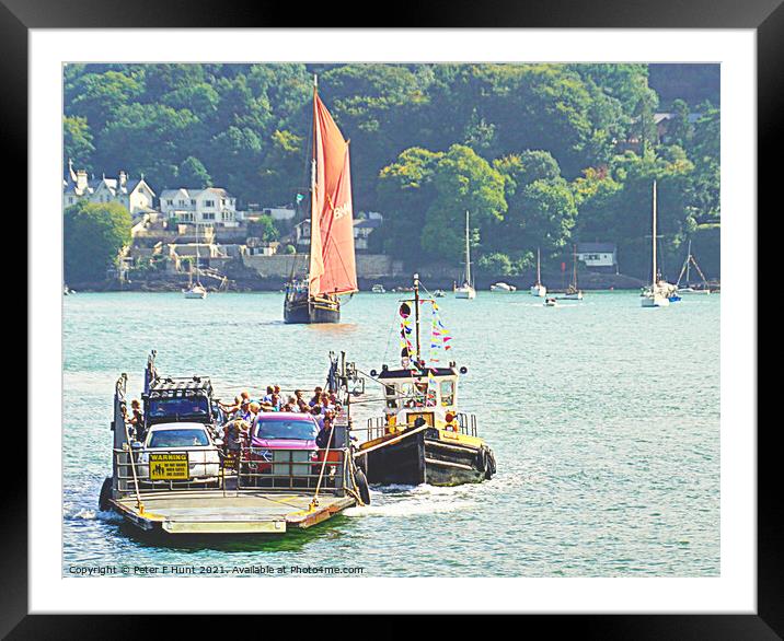 Follow That Ferry  Framed Mounted Print by Peter F Hunt