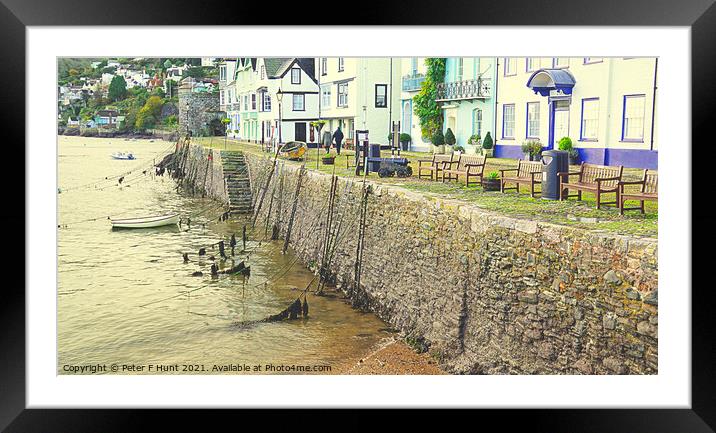 Bayards Cove Dartmouth Framed Mounted Print by Peter F Hunt