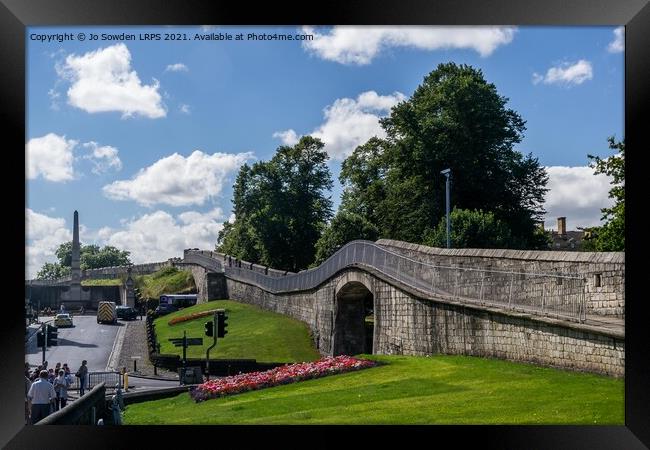 York City Wall Framed Print by Jo Sowden