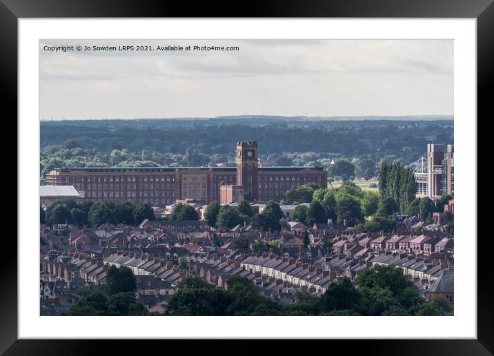 York From up High  Framed Mounted Print by Jo Sowden