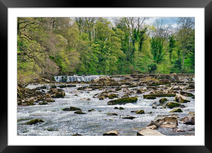 Richmond Falls Framed Mounted Print by Kevin Smith