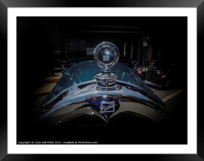 Your Parents Car Framed Mounted Print by Judy Hall-Folde