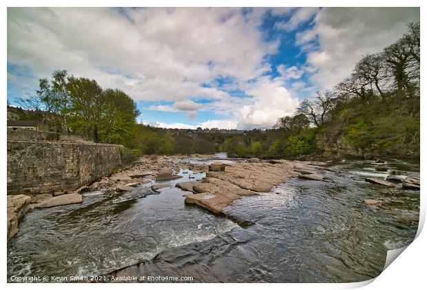 Richmond Falls Yorkshire Print by Kevin Smith