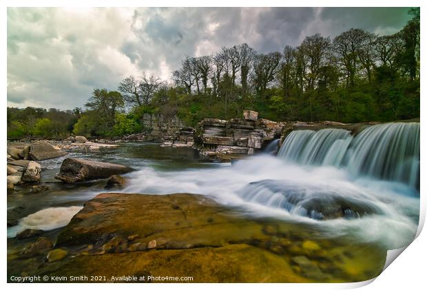 Richmond Falls Yorkshire Print by Kevin Smith