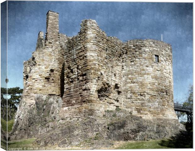 dirleton castle   Canvas Print by dale rys (LP)
